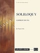 Soliloquy Organ sheet music cover